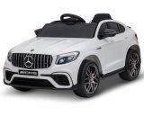 HOMCOM Voiture véhicule électrique enfants 12 V 35 W V. max. 3 Km/h télécommande effets sonores + lumineux blanc Mercedes GLC AMG 3662970048979 370-074V90WT